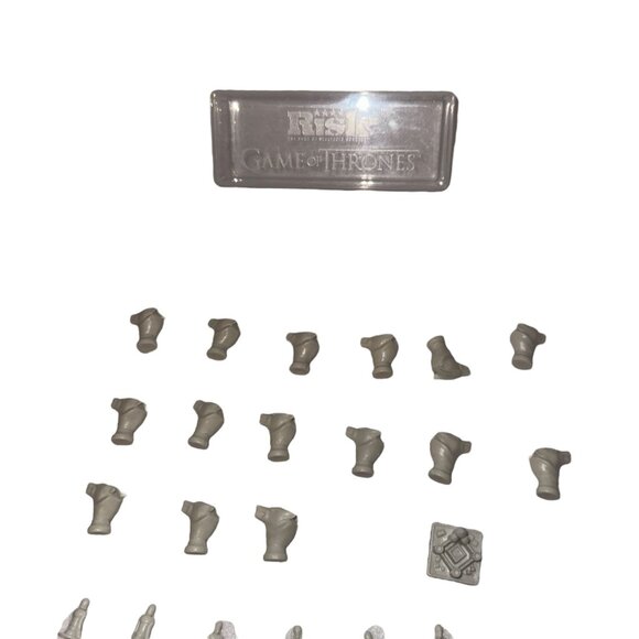 New Open Hasbro Risk Game of Thrones Board Game Stark Army Pieces Parts - Picture 2 of 3